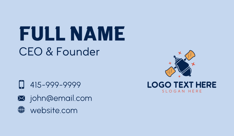 Space Bakery Kitchen Business Card